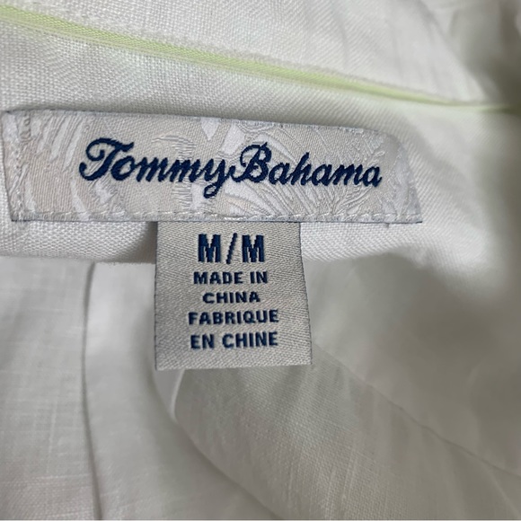 Tommy Bahama Womens Two Palms Dip-Dye Linen Shirt Size Medium - Picture 6 of 9